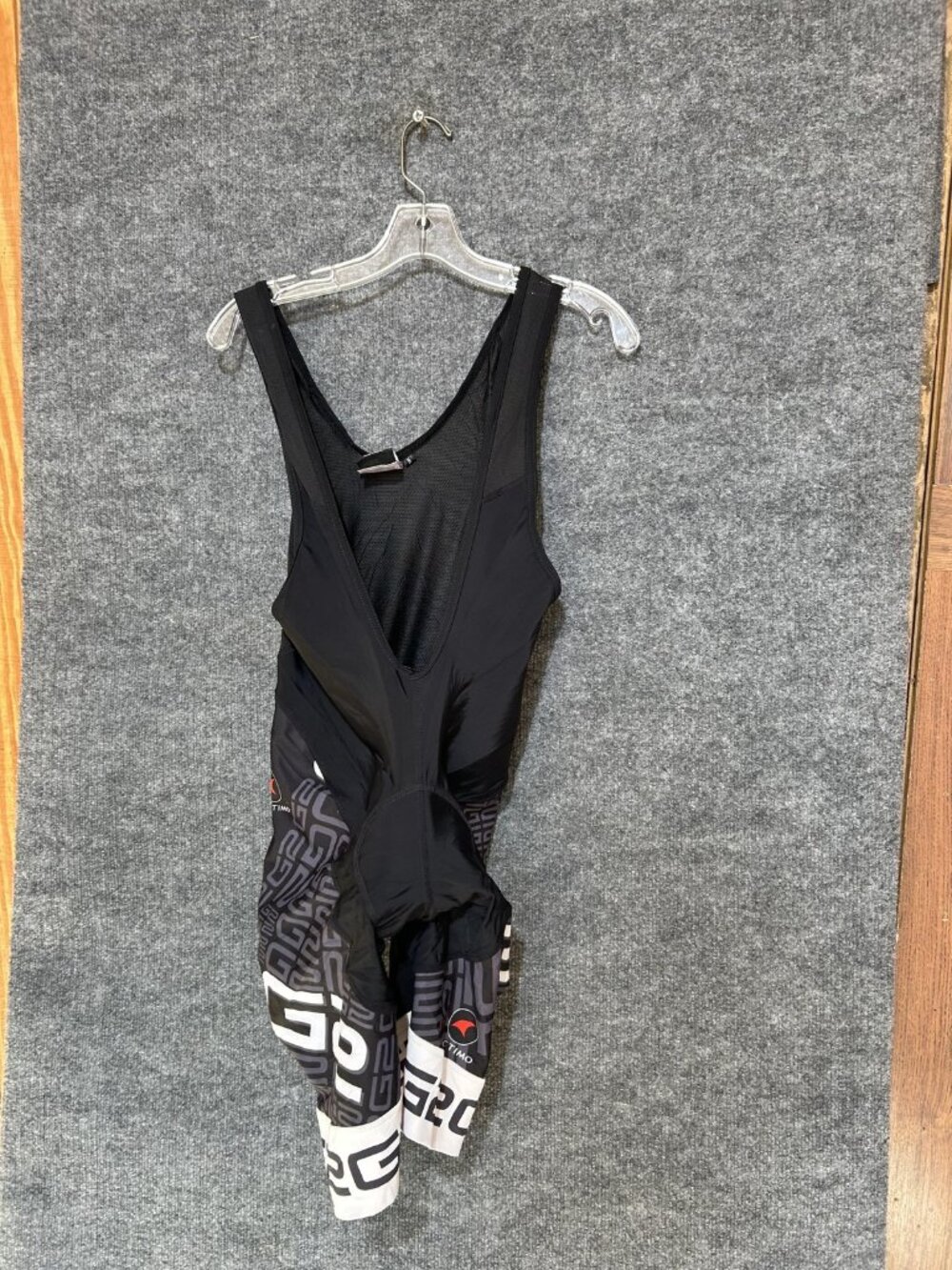 Pactimo Cycling Bib Shorts Mens Medium Black G2 Padded Mesh Road Bike Chamois